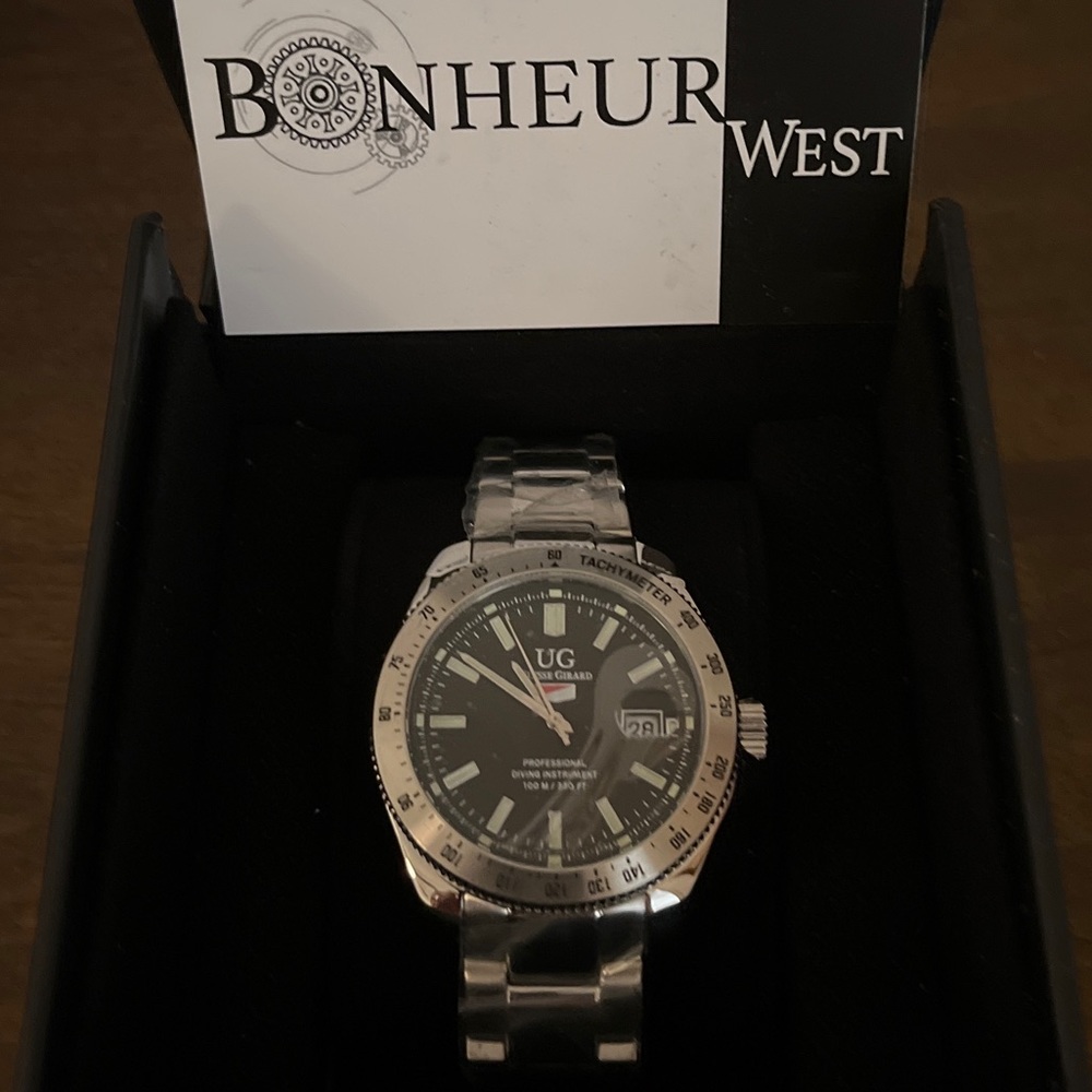 Ulysse Girard Marlin Tachymeter Watch For Sale
